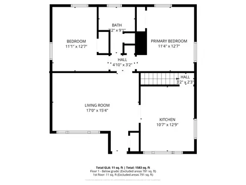 Floorplan - 4383 Monroe St, Gary, IN 46408 photo 2 of 3
