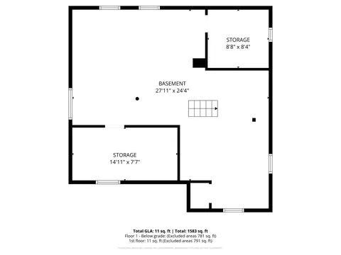 Floorplan - 4383 Monroe St, Gary, IN 46408 photo 1 of 3