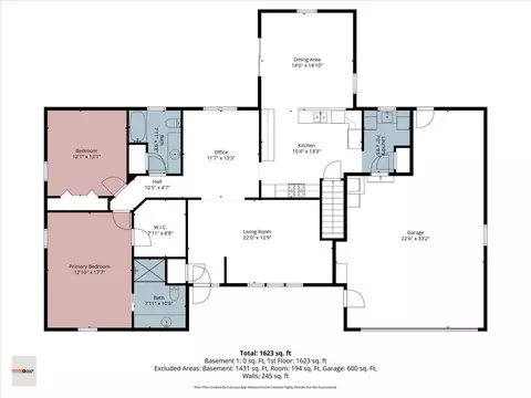 Floorplan - 3099 N 350, Rolling Prairie, IN 46371 photo 3 of 3