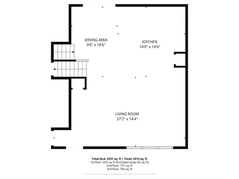 Floorplan - 14935 Ivy St, Cedar Lake, IN 46303 photo 1 of 3