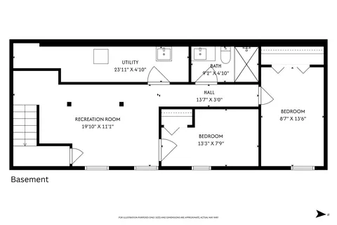 Floorplan - 7325 Locust Ave, Gary, IN 46403 photo 2 of 2