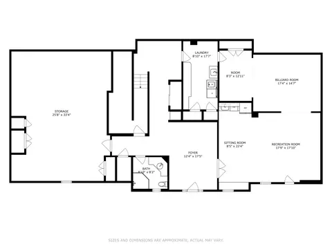 Floorplan - 12 Ridge Dr, Dune Acres, IN 46304 photo 4 of 4