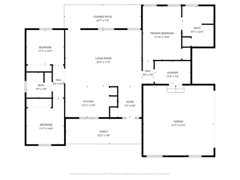 Floorplan - 809 E Culver Rd, Knox, IN 46534 photo 1 of 1