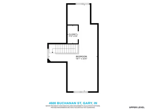 Floorplan - 4600 Buchanan St, Gary, IN 46408 photo 2 of 3