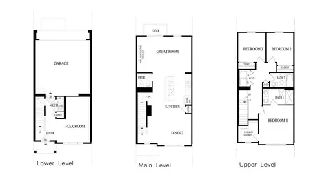 Floorplan - 541 E 120th Pl, Crown Point, IN 46307 photo 1 of 1