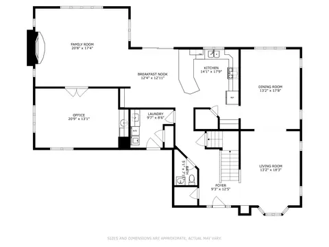 Floorplan - 1427 Brandywine Dr, Munster, IN 46321 photo 3 of 4