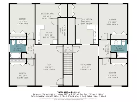 Floorplan - 12 Maxwell St, Hebron, IN 46341 photo 1 of 4