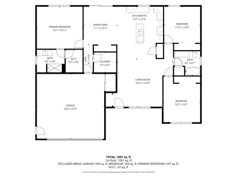 Floorplan - 406 Kapok St, De Motte, IN 46310 photo 1 of 1