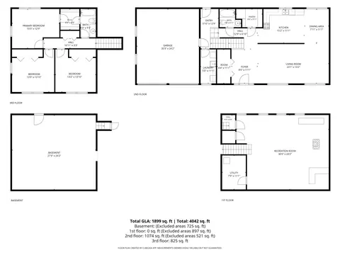 Floorplan - 18320 Cline Ave, Lowell, IN 46356 photo 4 of 5