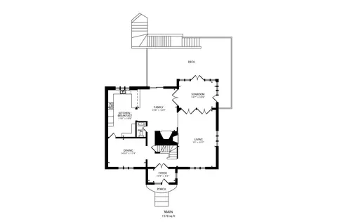 Floorplan - 105 Ogden Rd, Ogden Dunes, IN 46368 photo 1 of 3