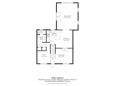 Floorplan - 419 N True St, Griffith, IN 46319 photo 1 of 1