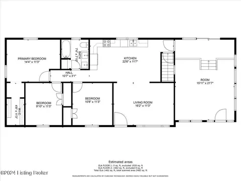Floorplan - 211 Wolfpen Rd, Pendleton, KY 40055 photo 2 of 3