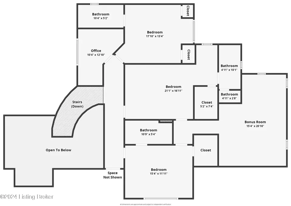 Floorplan - 14812 Landmark Dr, Louisville, KY 40245 photo 2 of 4