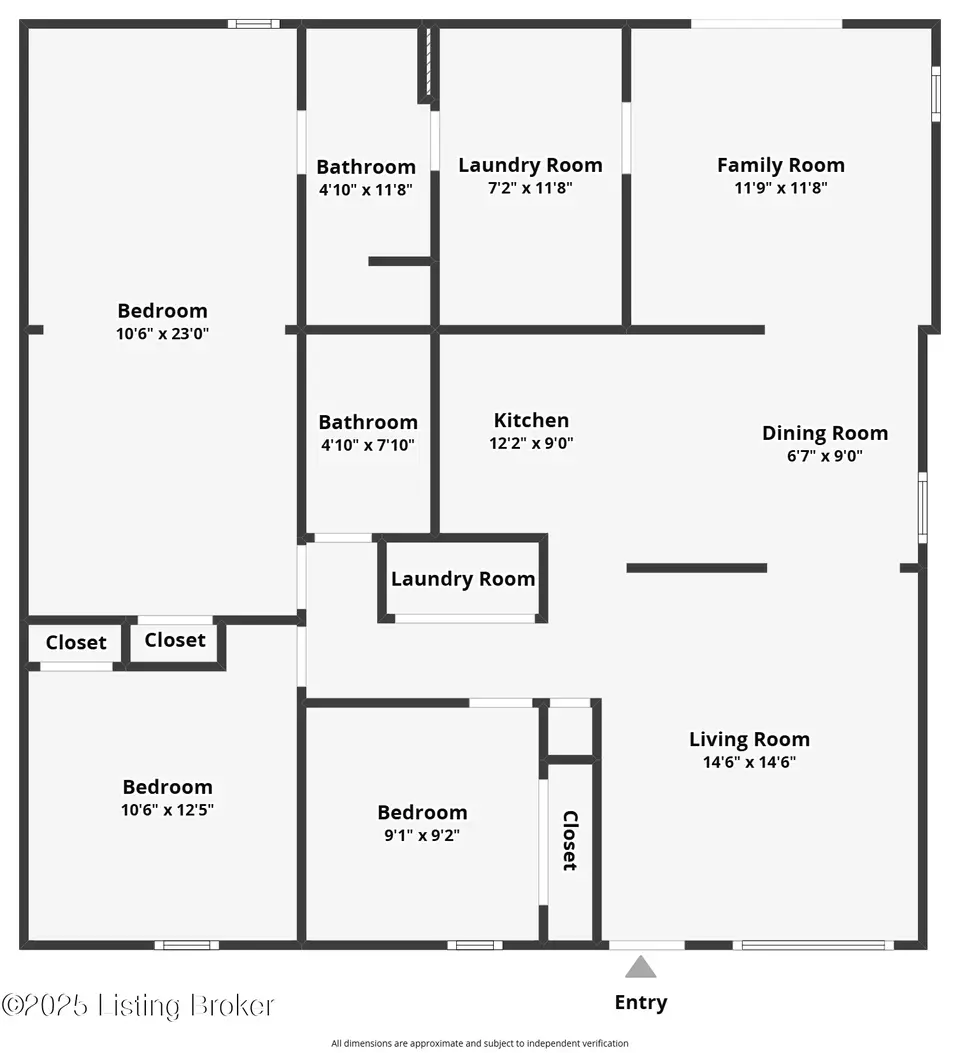 Floorplan - 310 Crestwood Ln, Louisville, KY 40229 photo 1 of 1