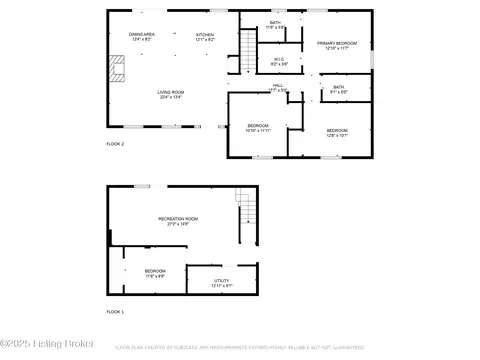 Floorplan - 128 Oakwood Cir, Pendleton, KY 40055 photo 3 of 3