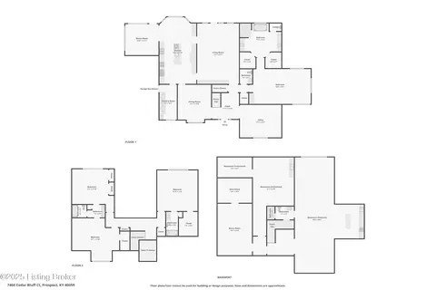 Floorplan - 7404 Cedar Bluff Ct, Prospect, KY 40059 photo 1 of 1