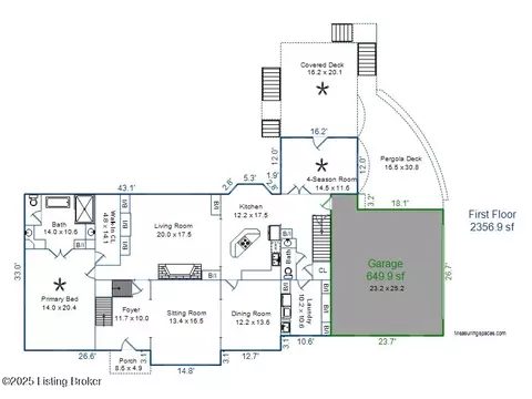 Floorplan - 7111 Branden Dr, Georgetown, IN 47122 photo 1 of 4