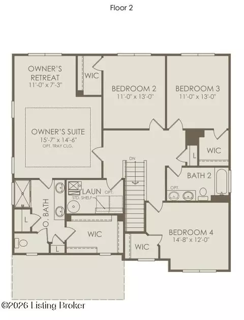 Floorplan - 4108 Bent Creek Dr, La Grange, KY 40031 photo 2 of 2