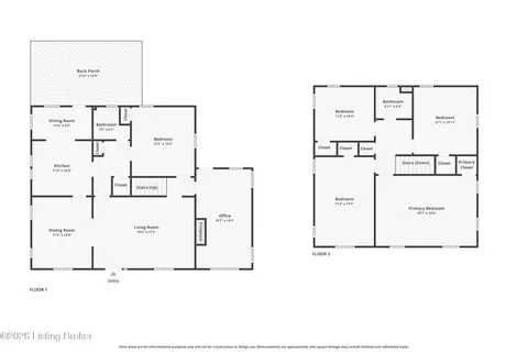 Floorplan - 209 E Virginia Ave, Springfield, KY 40069 photo 1 of 1