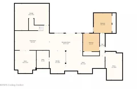 Floorplan - 6002 Timbers Dr, Georgetown, IN 47122 photo 2 of 4