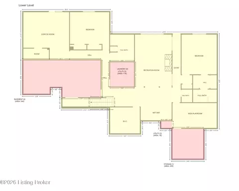 Floorplan - 3616 Eagles Trce, Floyds Knobs, IN 47119 photo 2 of 2