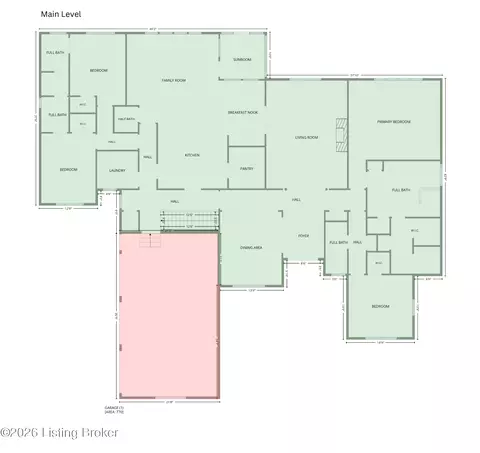 Floorplan - 3616 Eagles Trce, Floyds Knobs, IN 47119 photo 1 of 2