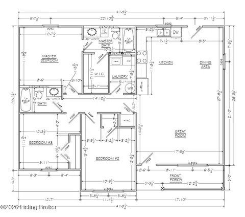 Floorplan - 1592 Old Perryville Loop, Springfield, KY 40069 photo 1 of 1