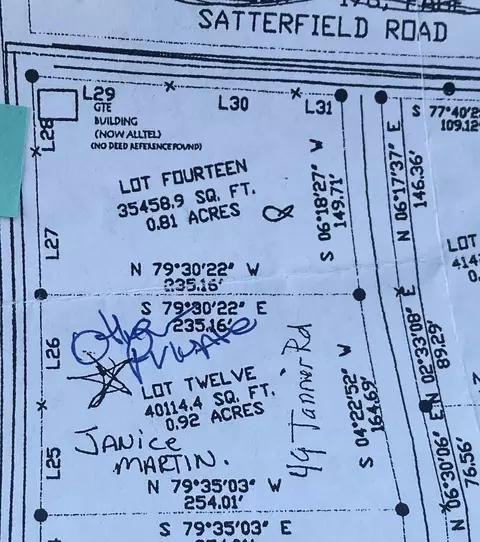 tbd Tanner Rd #LOT 14, Owingsville, KY 40360