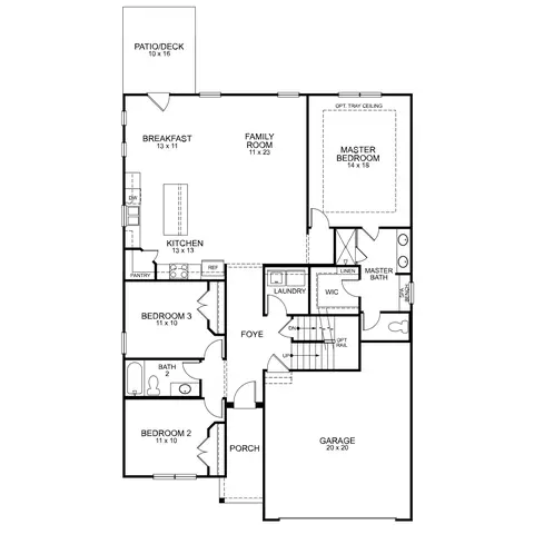 Floorplan - 145 Nuthatch Trl, Georgetown, KY 40324 photo 1 of 2