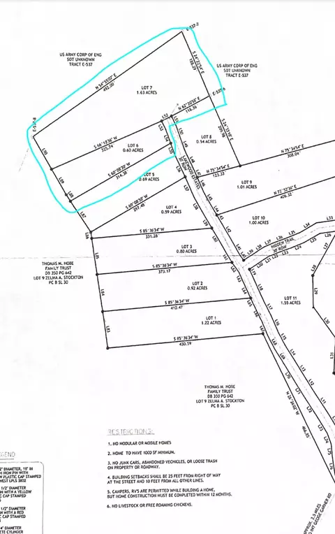 lot S 6 7 Lakewood Estates Rd, Monticello, KY 42633