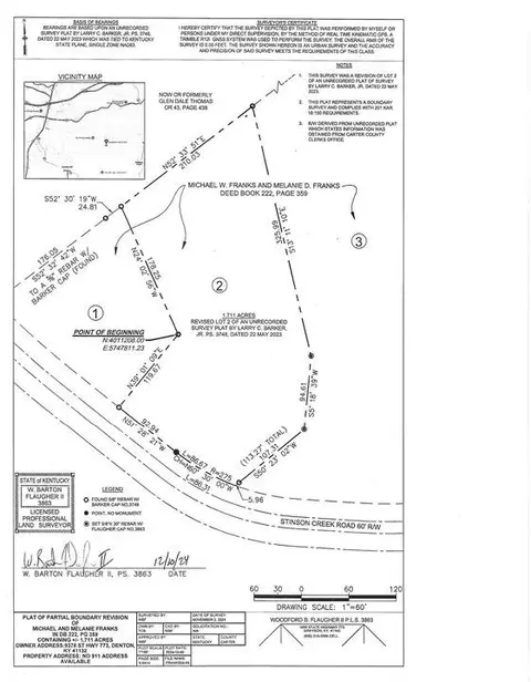 lot Apt 2 Stinson Creek Rd, Grayson, KY 41143