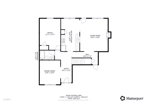 Floorplan - 3003 Sunset Dr, Corbin, KY 40701 photo 1 of 2