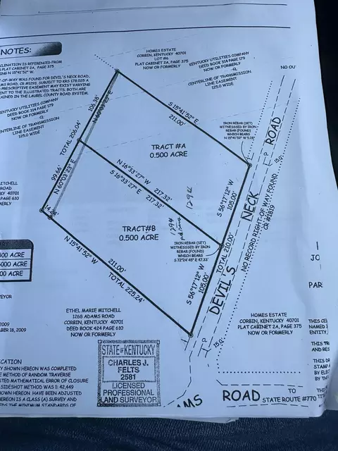 A/b Devils Neck Road, Corbin, KY 40701