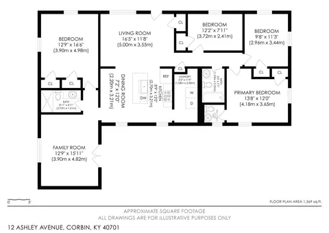 Floorplan - 12 Ashley Ave, Corbin, KY 40701 photo 1 of 1