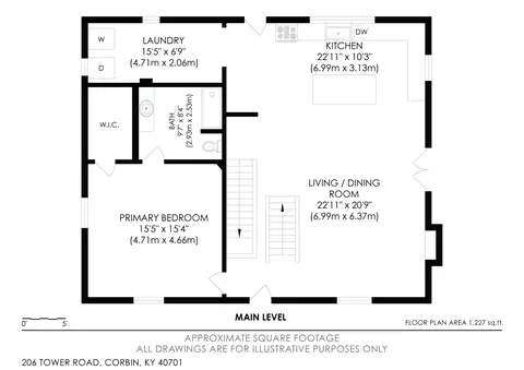 Floorplan - 232 Tower Rd, Corbin, KY 40701 photo 3 of 3