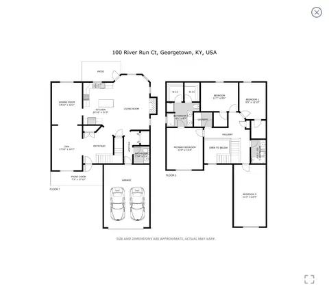 Floorplan - 100 River Run Ct, Georgetown, KY 40324 photo 1 of 1