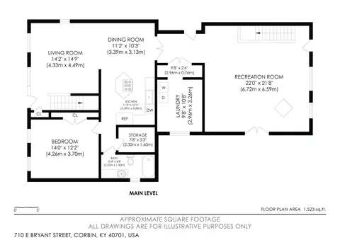 Floorplan - 710 E Bryant St, Corbin, KY 40701 photo 2 of 3