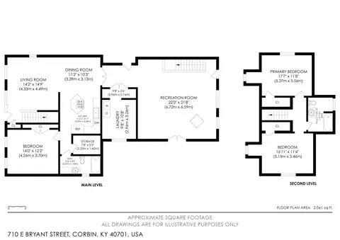 Floorplan - 710 E Bryant St, Corbin, KY 40701 photo 3 of 3