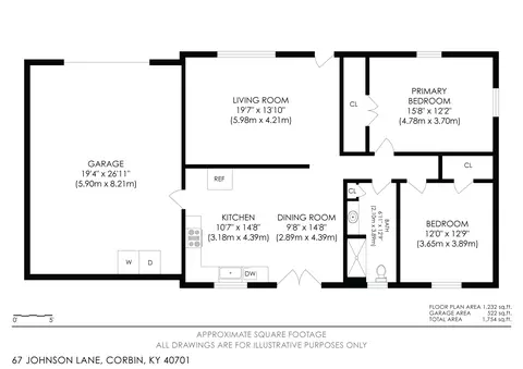 Floorplan - 67 Johnson Ln, Corbin, KY 40701 photo 1 of 1