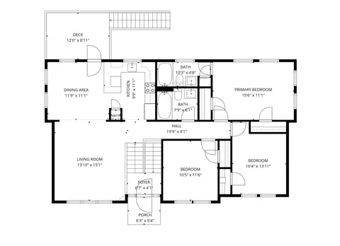 Floorplan - 122 Saddle Brook Cir, Berea, KY 40403 photo 1 of 2