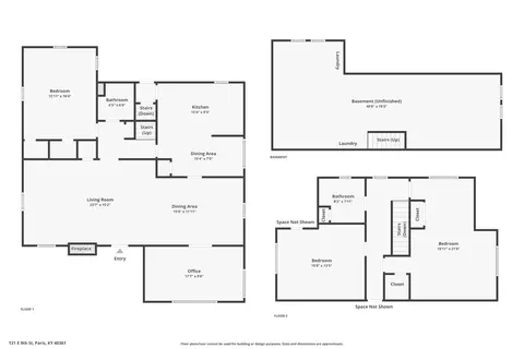 Floorplan - 121 E 9th, Paris, KY 40361 photo 3 of 3