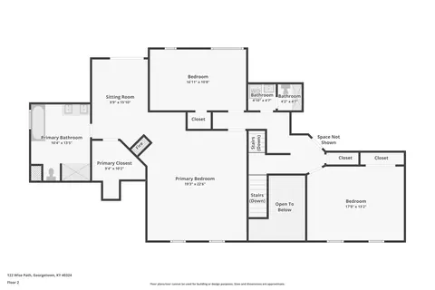Floorplan - 122 Wise Path, Georgetown, KY 40324 photo 3 of 4