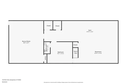 Floorplan - 122 Wise Path, Georgetown, KY 40324 photo 1 of 4