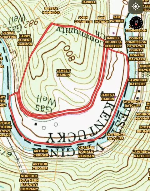 View/Area - 7292 Hode Rd, Warfield, KY 41267 photo 24 of 28