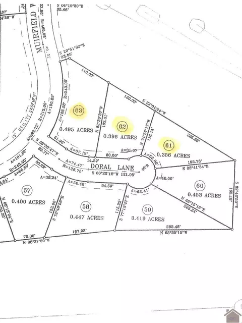 lot S 61 62 63 Muirfield Way, Benton, KY 42025