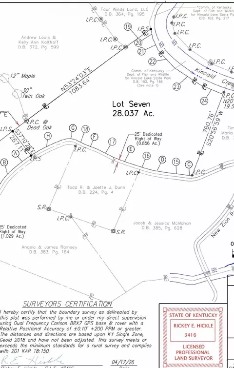 lot Apt 7 New Zion Rd, Falmouth, KY 41040