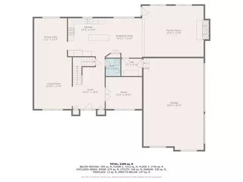 Floorplan - 720 Broomtail Ln, Hebron, KY 41048 photo 1 of 2