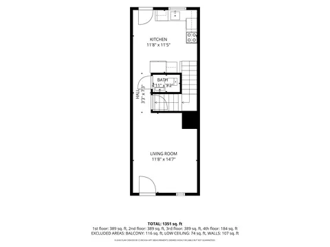 Floorplan - 11 E 9th St, Covington, KY 41011 photo 1 of 5