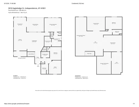 Floorplan - 3910 Eagleledge Ct, Independence, KY 41051 photo 1 of 1