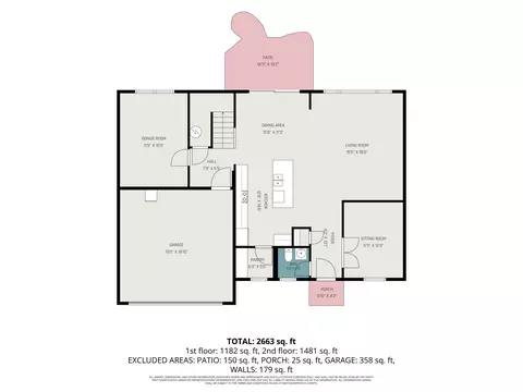 Floorplan - 3857 Circollo Dr, Covington, KY 41017 photo 1 of 2